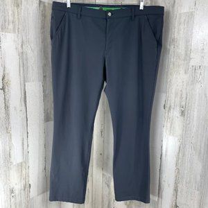 Alberto Golf Pants Men’s Size 58 Modern Fit 3xDRY Dark Gray Stretch
